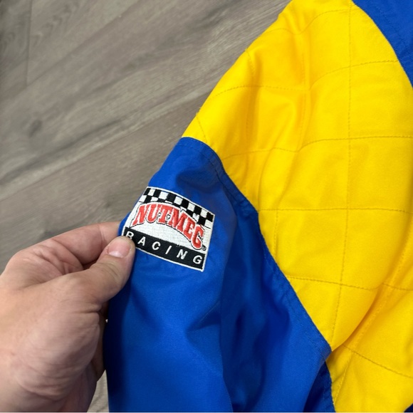 Vintage Y2K Nutmeg Jeff Gordon Nascar Racing Jacket Insulated Full Zip Men’s XXL - Picture 6 of 16